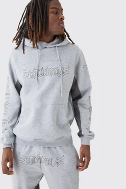 boohooMAN Regular Fit Official Panelled Tracksuit | UK| Tracksuits