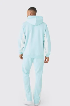 boohooMAN Regular Fit Official Panelled Tracksuit | UK| Tracksuits