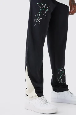 boohooMAN Regular Fit Tricot Gusset Jogger | UK| Trousers|Joggers