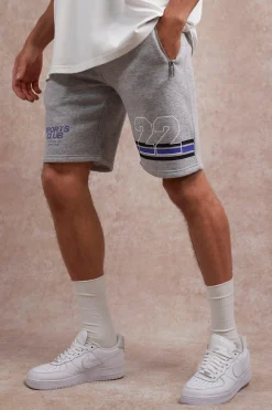 boohooMAN Regular Fit Varsity Jersey Shorts | UK| Shorts