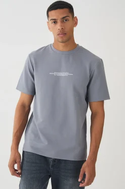 Regular Jersey Twill Rose Print T-shirt | UK^boohooMAN New