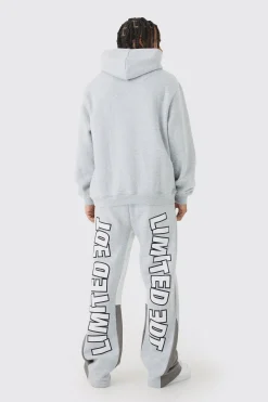 boohooMAN Regular Limited Heart Gusset Hooded Tracksuit | UK| Tracksuits