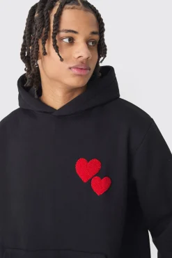 boohooMAN Regular Limited Heart Gusset Hooded Tracksuit | UK| Tracksuits