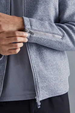 boohooMAN Regular Melton Homme Bomber | UK| Coats & Jackets