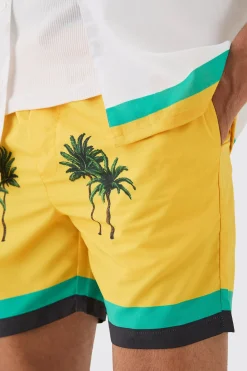 boohooMAN Regular Resort Shirt & Swim Short Set | UK| Sets & Co-Ords