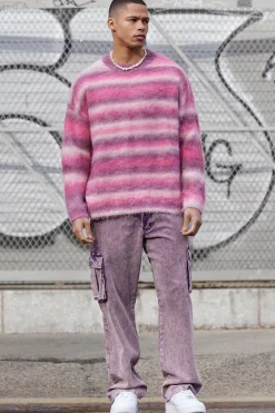 boohooMAN Relaxed Acid Wash Cord Cargo Trouser | UK| Trousers|Cargos