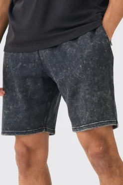 boohooMAN Relaxed Acid Wash Short | UK| Shorts