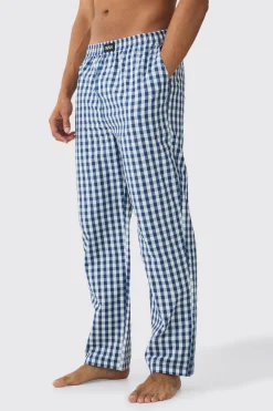 boohooMAN Relaxed Check Lounge Bottoms | UK| Loungewear|Trousers