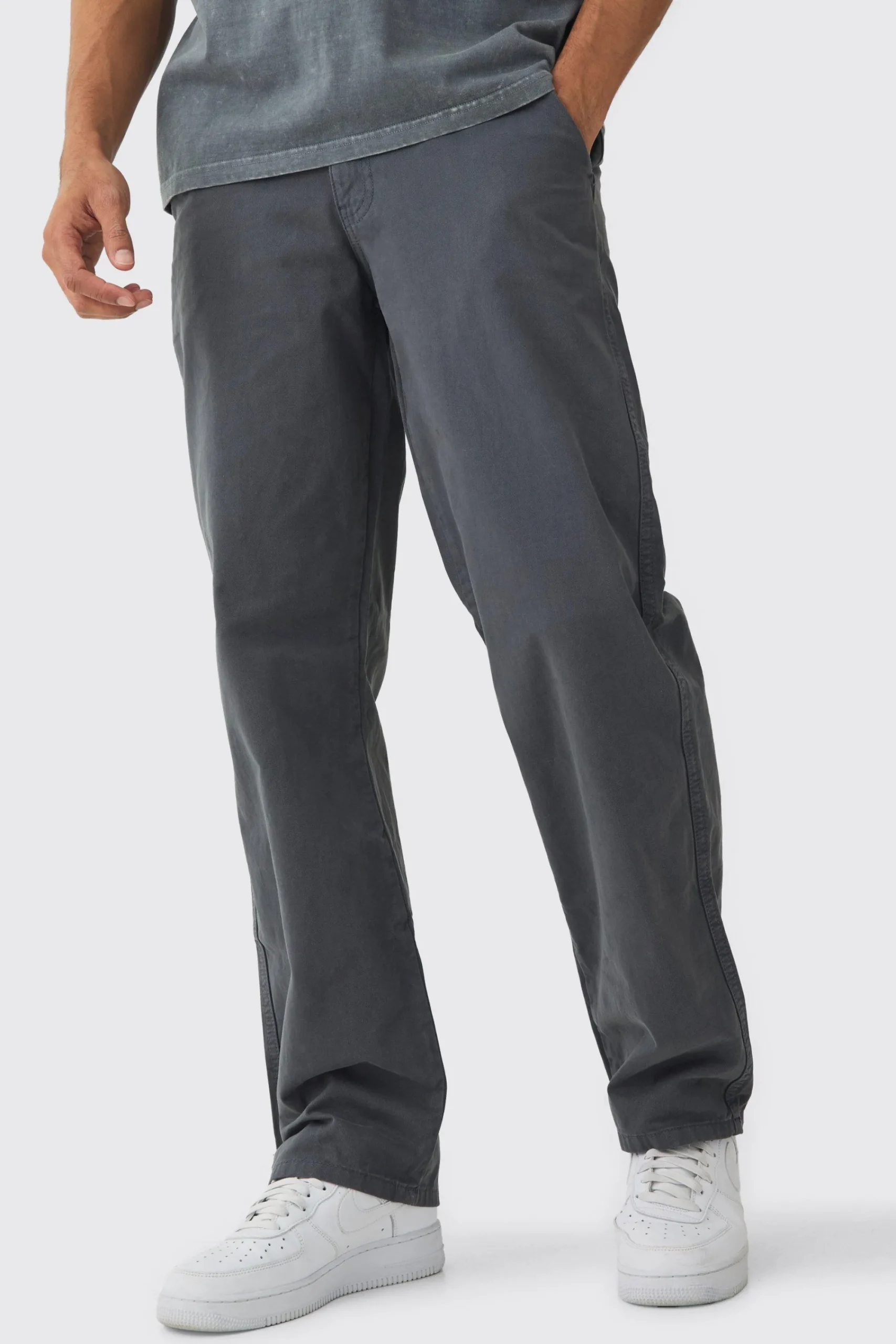 boohooMAN Relaxed Chino Trouser | UK| Trousers