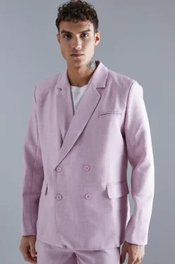 boohooMAN Relaxed Double Breasted Suit | UK| Suits & Tailoring