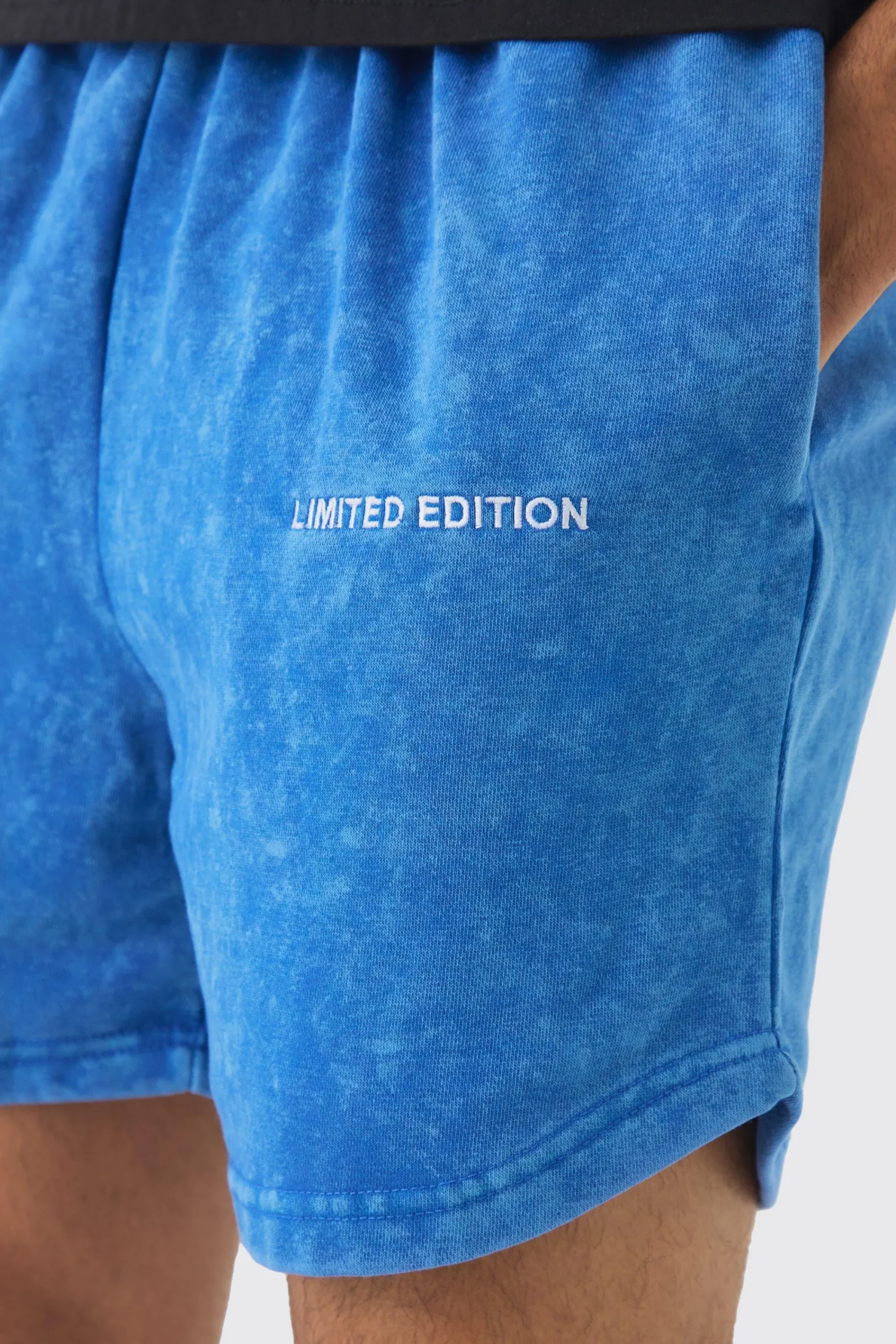 boohooMAN Relaxed Fit Acid Washed Volley Shorts | UK| Trousers|Shorts