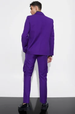 boohooMAN Relaxed Fit Cargo Suit | UK| Suits & Tailoring