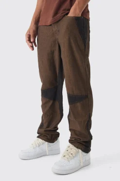 boohooMAN Relaxed Fit Cut Out Star Jeans | UK| Trousers|Jeans