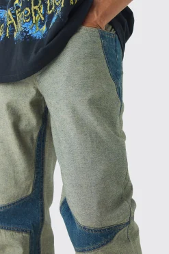 boohooMAN Relaxed Fit Cut Out Star Jeans | UK| Trousers|Jeans