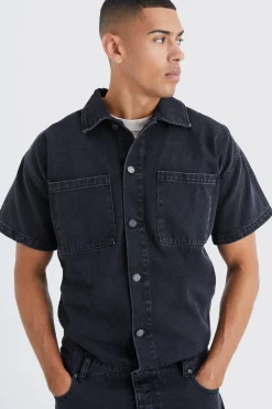 boohooMAN Relaxed Fit Denim Jumpsuit | UK| Jeans