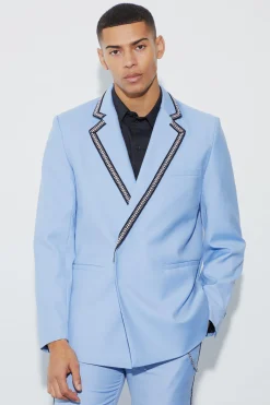 boohooMAN Relaxed Fit Double Breasted Suit | UK| Suits & Tailoring