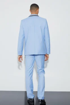 boohooMAN Relaxed Fit Double Breasted Suit | UK| Suits & Tailoring