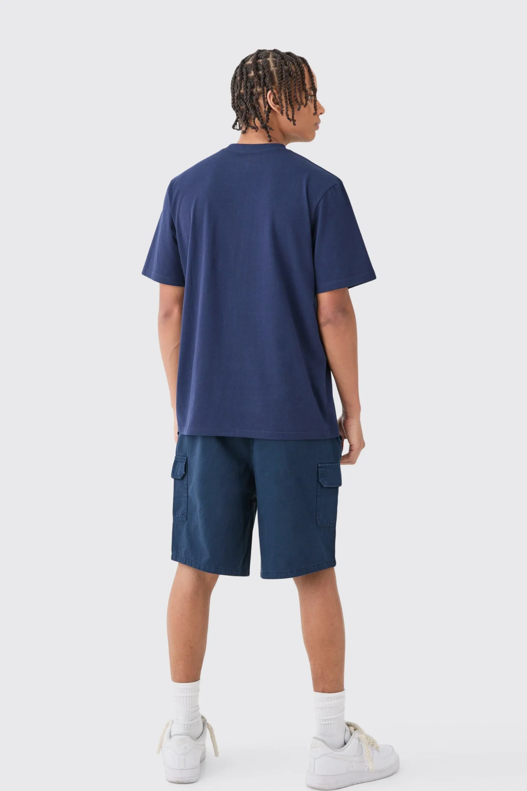 boohooMAN Relaxed Fit Elasticated Waist Cargo Shorts | UK| Shorts