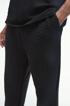 boohooMAN Relaxed Fit Herringbone Split Hem Woven Tab Jogger | UK| Trousers|Joggers