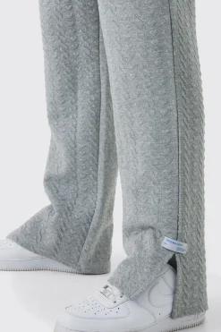 boohooMAN Relaxed Fit Herringbone Split Hem Woven Tab Jogger | UK| Trousers|Joggers