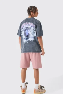 boohooMAN Relaxed Fit Mid Length Heavyweight Short | UK| Shorts