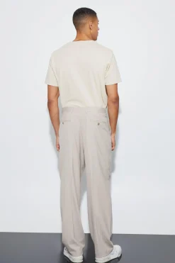 boohooMAN Relaxed Fit Pinstripe Suit Trousers | UK| Suits & Tailoring|Trousers