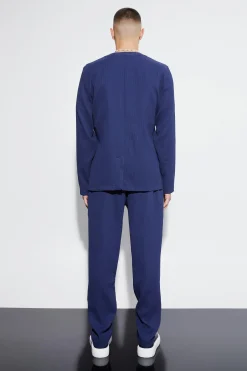 boohooMAN Relaxed Fit Pleated Suit Set | UK| Suits & Tailoring