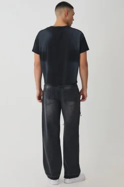 boohooMAN Relaxed Fit Ripped Distressed Carpenter Jeans | UK| Trousers|Jeans