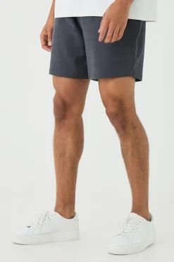 boohooMAN Relaxed Fit Short Length Jacquard Striped Short | UK| Shorts