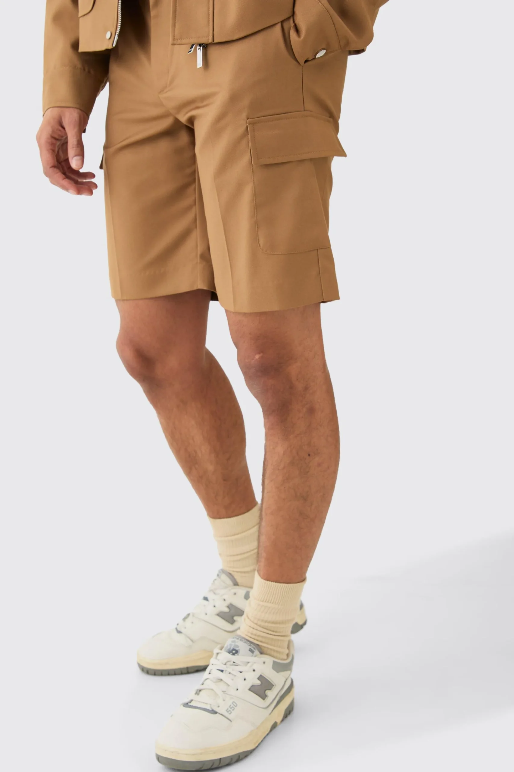 boohooMAN Relaxed Fit Tailored Cargo Shorts | UK| Shorts