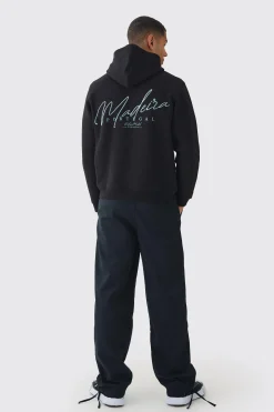 boohooMAN Relaxed Fit Textured Ripstop Trousers | UK| Trousers