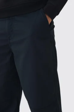 boohooMAN Relaxed Fit Textured Ripstop Trousers | UK| Trousers