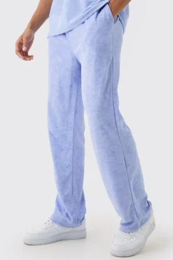 boohooMAN Relaxed Fit Towelling Joggers | UK| Trousers|Joggers