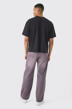 boohooMAN Relaxed Fit Washed Tinted Jeans | UK| Trousers|Jeans