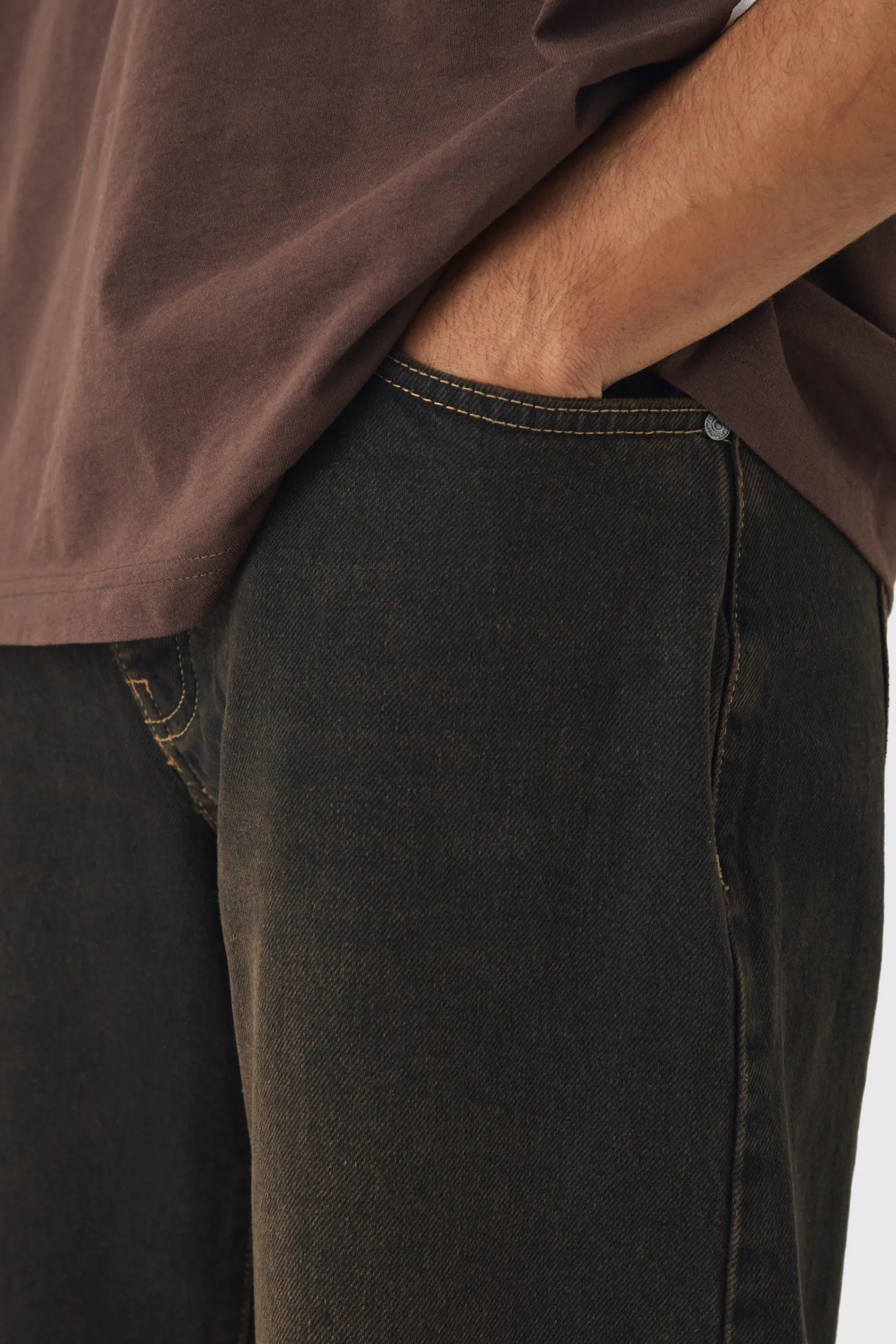 boohooMAN Relaxed Fit Washed Tinted Jeans | UK| Trousers|Jeans