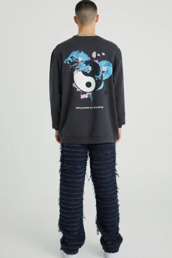 boohooMAN Relaxed Heavily Distressed Trouser | UK| Trousers