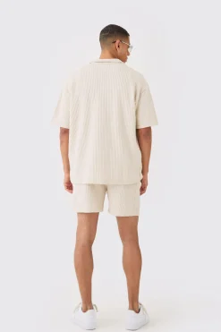 boohooMAN Relaxed Heavy Jumbo Waffle Cargo Short | UK| Shorts