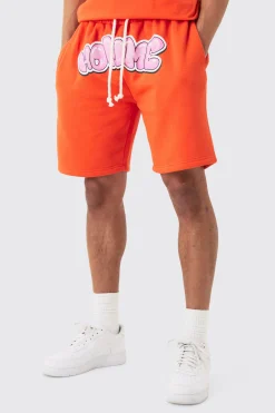boohooMAN Relaxed Homme Print Jersey Shorts | UK| Shorts