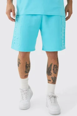 boohooMAN Relaxed Limited Embossed Short | UK| Shorts