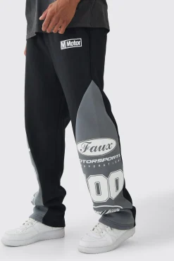 boohooMAN Relaxed Moto High Gusset Jogger | UK| Trousers|Joggers