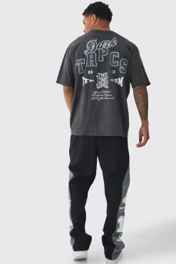 boohooMAN Relaxed Moto High Gusset Jogger | UK| Trousers|Joggers