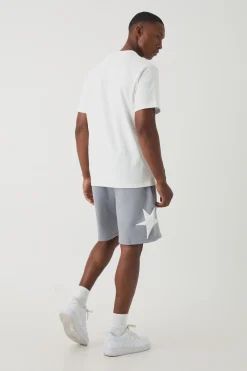 boohooMAN Relaxed Moto Mid Length Shorts | UK| Shorts