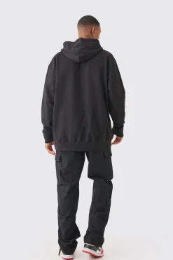 boohooMAN Relaxed Multi Cargo Ripstop Trouser With Woven Tab | UK| Trousers|Cargos