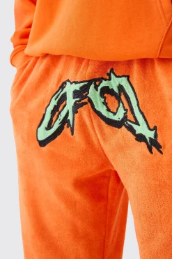 boohooMAN Relaxed Ofcl Towelling Jogger | UK| Joggers