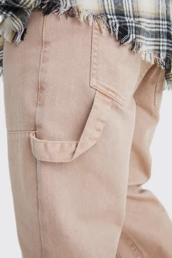 boohooMAN Relaxed Overdye Carpenter Trouser | UK| Trousers|Jeans