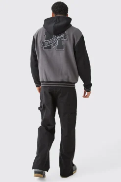 boohooMAN Relaxed Overdye Carpenter Split Hem Trouser | UK| Trousers|Cargos