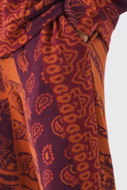 boohooMAN Relaxed Paisley Jacquard Split Hem Jogger | UK| Trousers|Joggers