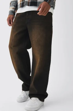 boohooMAN Relaxed Rigid Washed Jeans | UK| Trousers|Sets & Co-Ords