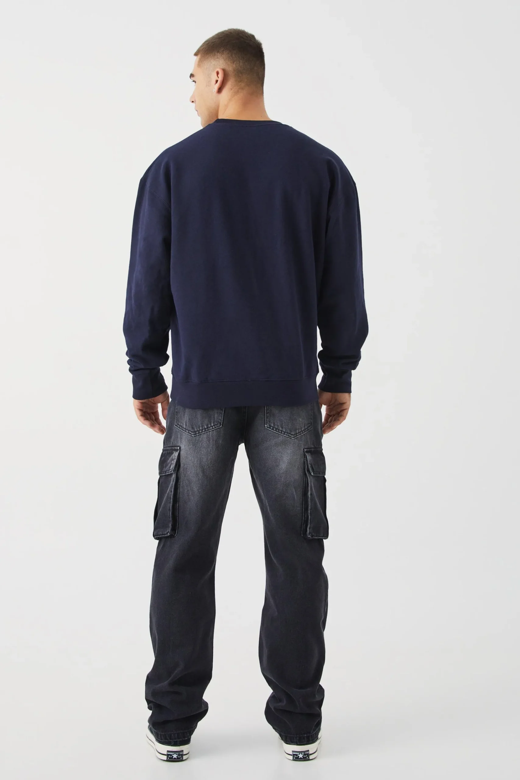 boohooMAN Relaxed Rigid Cargo Jeans | UK| Trousers|Jeans