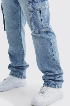 boohooMAN Relaxed Rigid Cargo Jeans | UK| Trousers|Jeans